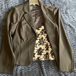 Tank top and blazer set